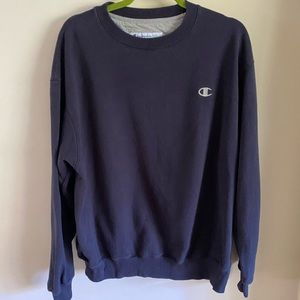 Champion ECO Authentic Navy Crewneck Sweatshirt